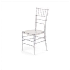 Clear Resin Chiavari Chair/cushion