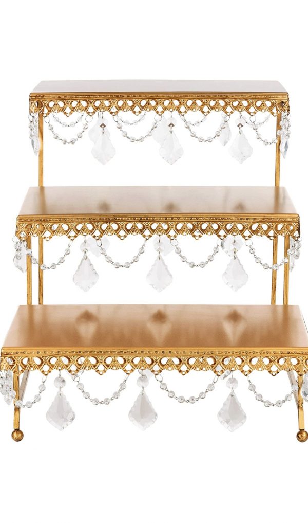 Rectangular serving platter stand - Image 2