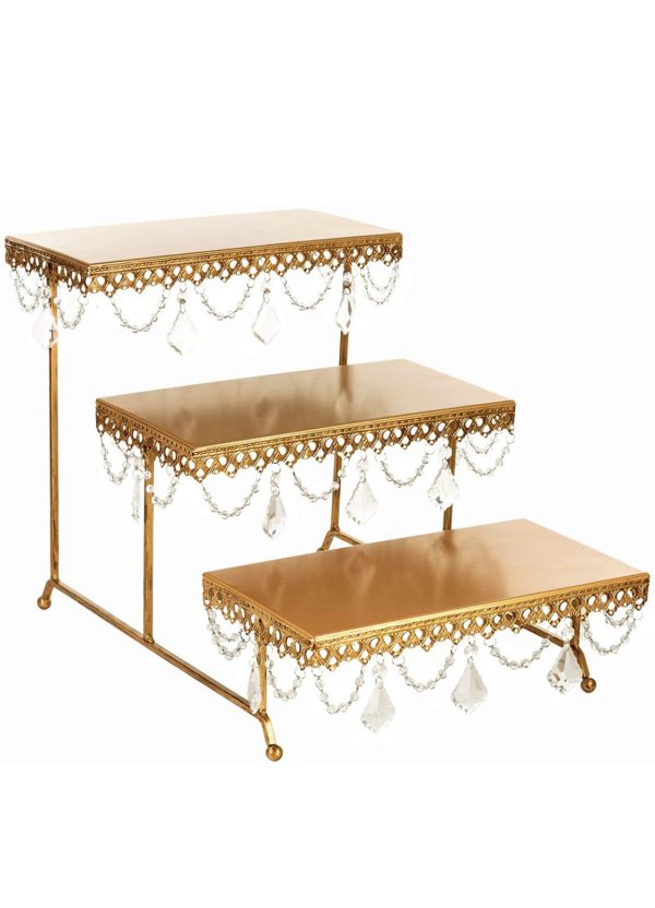 Rectangular serving platter stand - Image 3