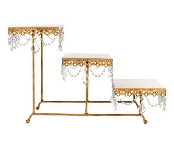 Rectangular serving platter stand - Image 4