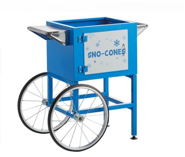 Sno-Cone Machine with Cup Dispenser and Cart - Image 2